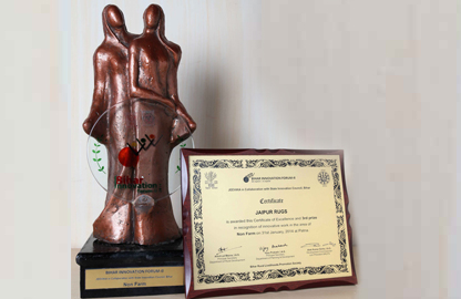 jaipur-rugs-wins-bihar-innovation-forum-award